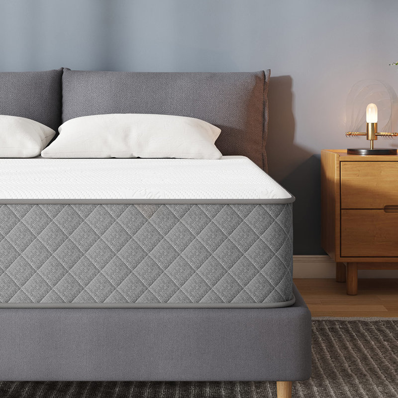 Matelas double matelas, matelas hybride ferme en mousse à mémoire de forme de 10 pouces avec matelas double hybride dans une boîte