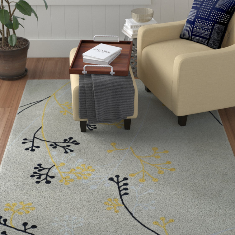 Soho Hand Tufted Wool Floral Rug