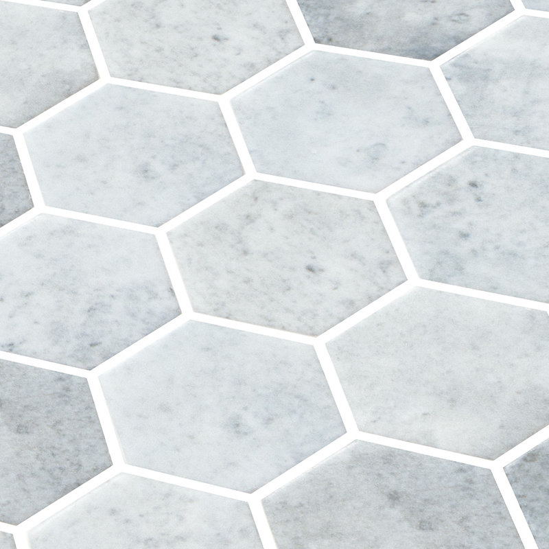Spectre de 2 pouces hexagone bleu tempête, Bleu tempête