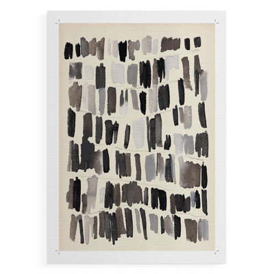 Craie et silex IV - Impression sur toile seulement - NON CADRE