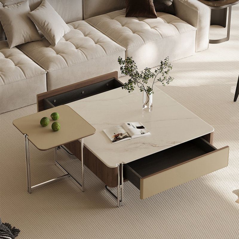 Ensemble de tables basses en pierre italienne