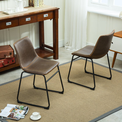 Ensemble de 2 chaises de salle à manger Lotusville