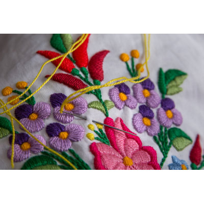 " Hungarian Decorative Embroidery "