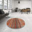 Tapis brun contemporain Maghin-1861236567