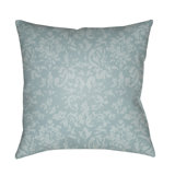 Damask Indoor/Outdoor Throw Pillow