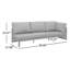 Canapé modulaire d'extérieur 96,85 po Pawni-718836768