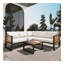 Ensemble de rangement pour patio 4 pièces GO-1377173360