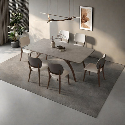 Table de salle à manger double couche