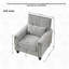 Fauteuil rembourré Nailhead-1936274940