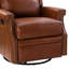 Fauteuil inclinable en cuir Nathuram
