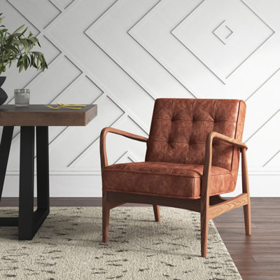 Castlewood Upholstered Linen Armchair