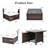 5 - Person Patio Conversation Set with Cushions-245727107