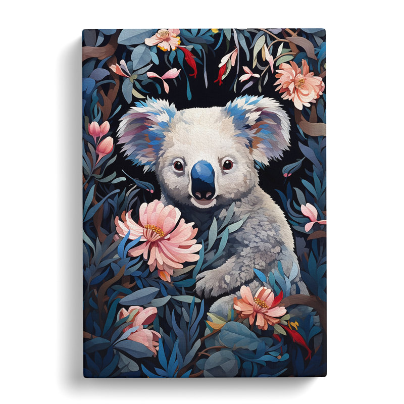 Koala Bear Deco - No Frame Print, 76cm H x 50cm W x 3cm D