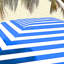 Cabana d'extérieur à volants avec murs Outsunny