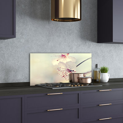 50cm W x 100cm L Glass Peel and Stick Panel