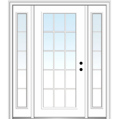 81.75'' Fiberglass Front Entry Doors