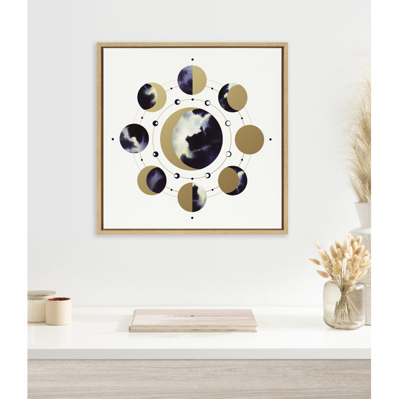 «Lunar Light» par Faryn Hughes, reproduction d'art sur toile encadrée