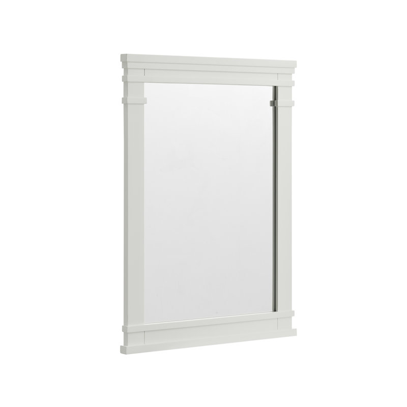 Miroir Frank Lloyd Wright USONIA Harmony 22, Blanc, 22 x 1,25 x 30