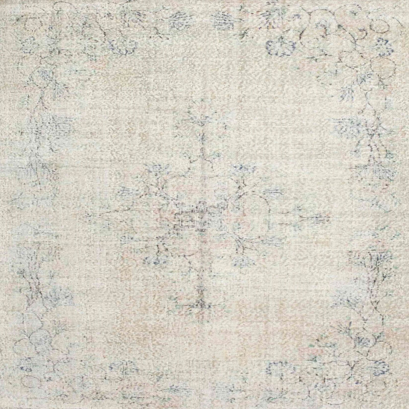 Sumava Floral Indoor Rug, Square 4'