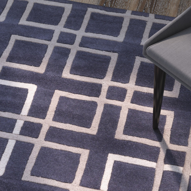 Bandino Wool Geometric Indoor Rug, Runner 2'6" x 8'