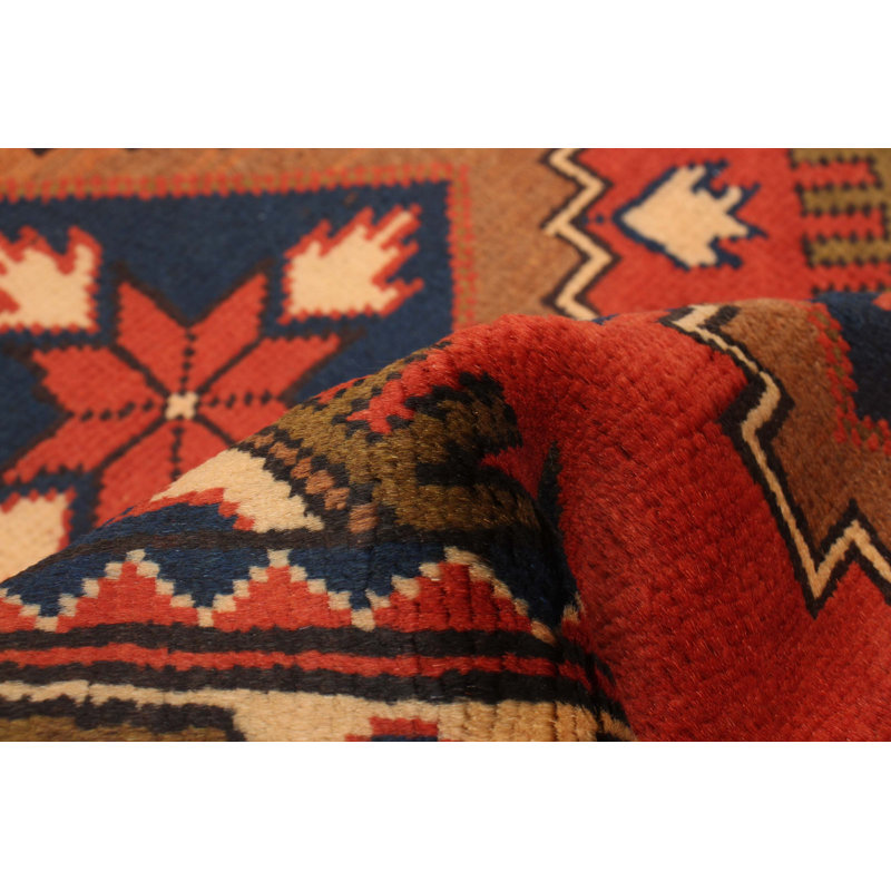 Tapis de couloir en laine foncé 2 pi 8 po x 9 pi 7 po Kargahi