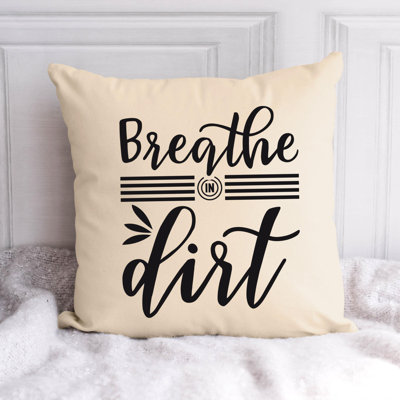 Polyester/Polyester Blend Reversible Throw Pillow