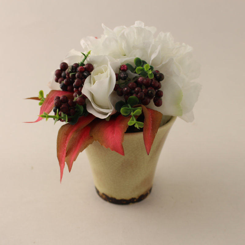Peony Arrangement in Pot