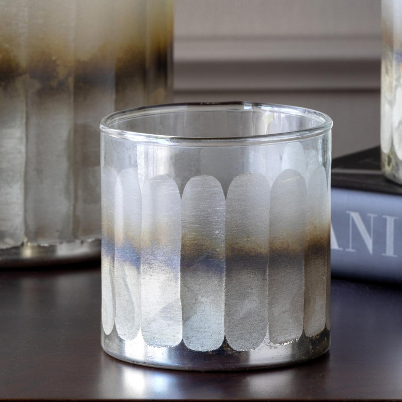 Porte-votive en verre gravé Mica