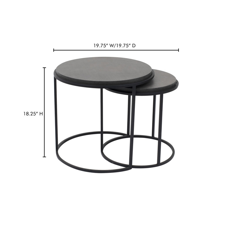 Henri Stone Top Nesting Tables