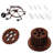 7-Light Retro Industrial Metal Gear Pendant Light