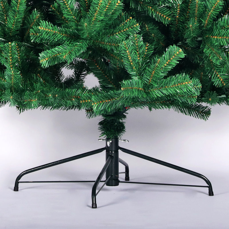 Pied de sapin de Noël artificiel pliable 7,5 pi