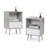 Deric End Table set with Storage