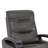 Britnee Genuine Leather Swivel Power Recliner-1194143542
