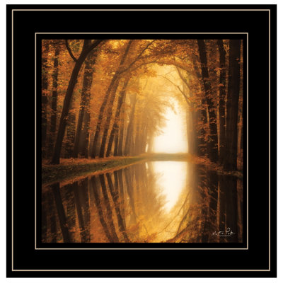 Lochem Reflections par Martin Podt - reproduction de photo sur papier encadrée