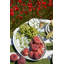 Amalfi Oval Serving Tray - White/Blue - 15.7" x 11"-672268267