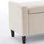 Banc de rangement rembourré pour hall d'entrée-183247844