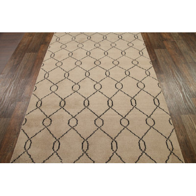 Lam Wool Geometric Indoor Rug
