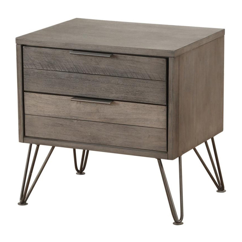 Table de chevet 2 tiroirs Brame