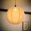 Hidehiko 57cm H Linen Round Pendant Shade ( Slip-On ) in Cream