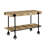 Industrial Style Sofa Table, Console Table With Open Bottom Shelf