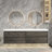 83.4'' Double Bathroom Vanity with Plastic Top-1939500631