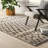Clem Southwestern Handmade Tufted Wool Ivory/Brown Area Rug-822869384