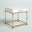 Table de bout avec cadre Ungar-63775109-63775108
