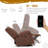 Faux Leather Heated Massage Chair-612946989