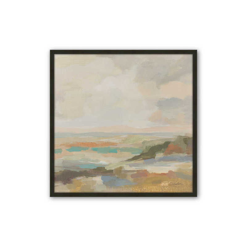 Muted Harmony by Silvia Vassileva Art Print, Black, 12" H x 12" W