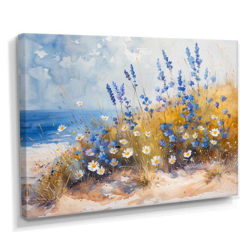 "Lupin", impression sur toile, Toile tendue, H 12 po x l 20 po x P 1 po