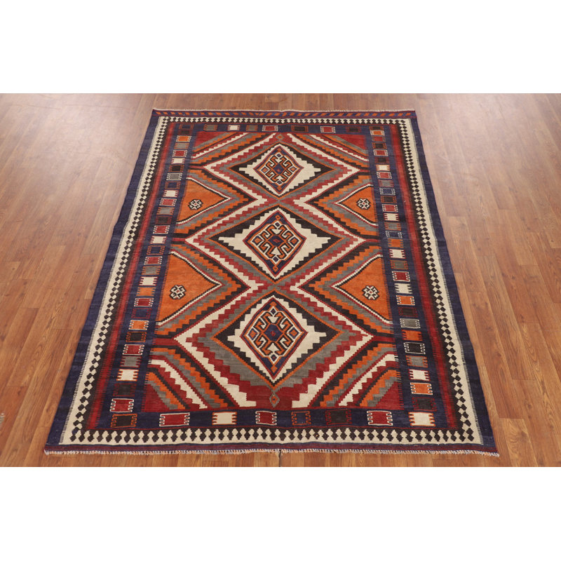Vegetable Dye Kilim   Rug 5x7