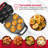 Holstein Housewares 6-Section Arepa Maker,  Non-Stick Multi-Food Maker - Arepas, Mini Pancakes, Corncakes and More-50342680