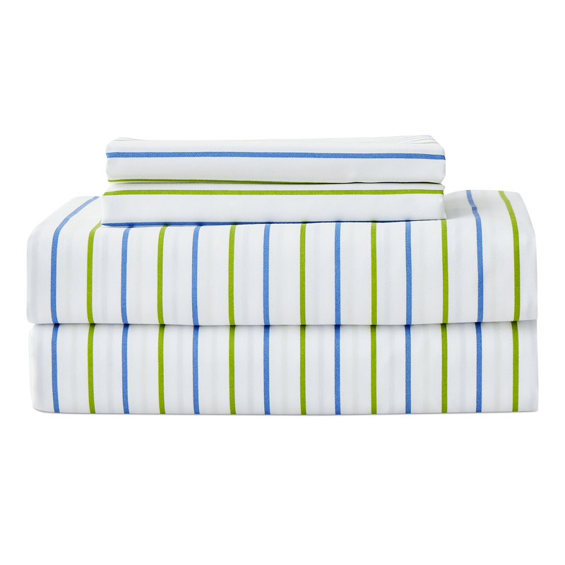 Ensemble de draps super doux avec motif imprimé pour une chambre à coucher confortable et vibrante