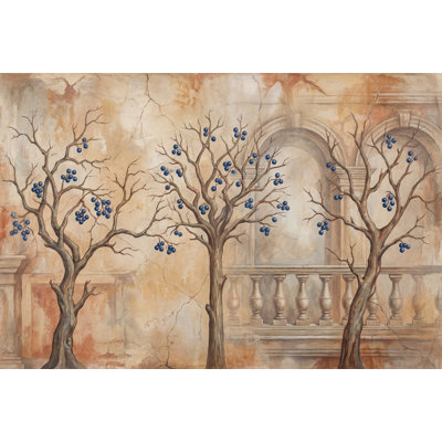 Murale arches classiques de style européen rétro Vintage Fresco